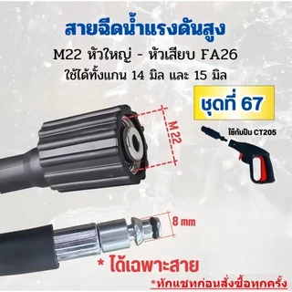 TH-Living ปืนฉีดน้ำแรงดันสูง ทนแรงดันสูงถึง 160 บาร์ 1