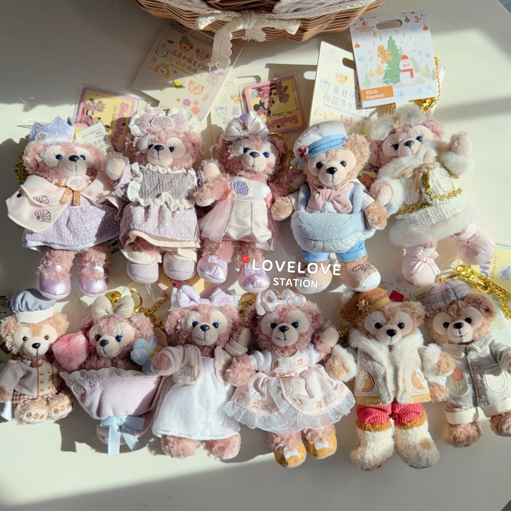 พร้อมส่ง💖พวงกุญแจ Duffy & ShellieMay Disneyland Shanghai