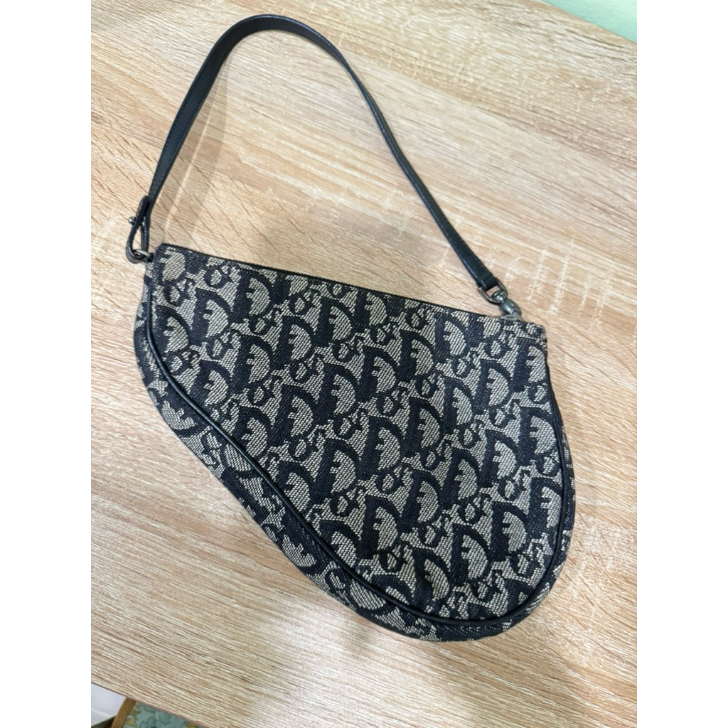Dior Vintage Monogram Mini Saddle แท้ 💯