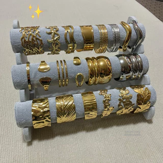 กำไลข้อมือ Stainless ไม่ลอก ไม่ดำ กันน้ำ กันเหงื่อ