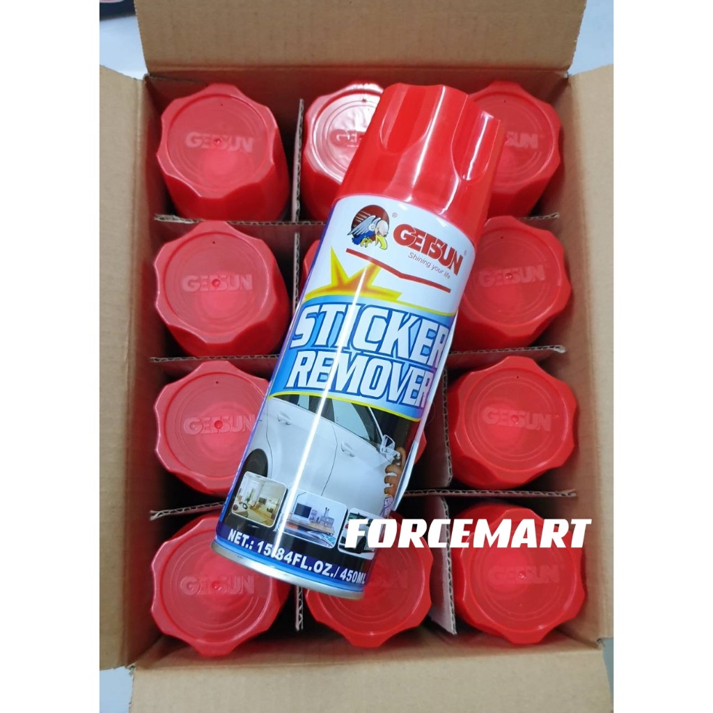 🔥 GETSUN สเปรย์ขจัดคราบกาวสติ๊กเกอร์ คราบปูน Getsun Sticker Remover [ มีราคาขายส่งยกลัง ]