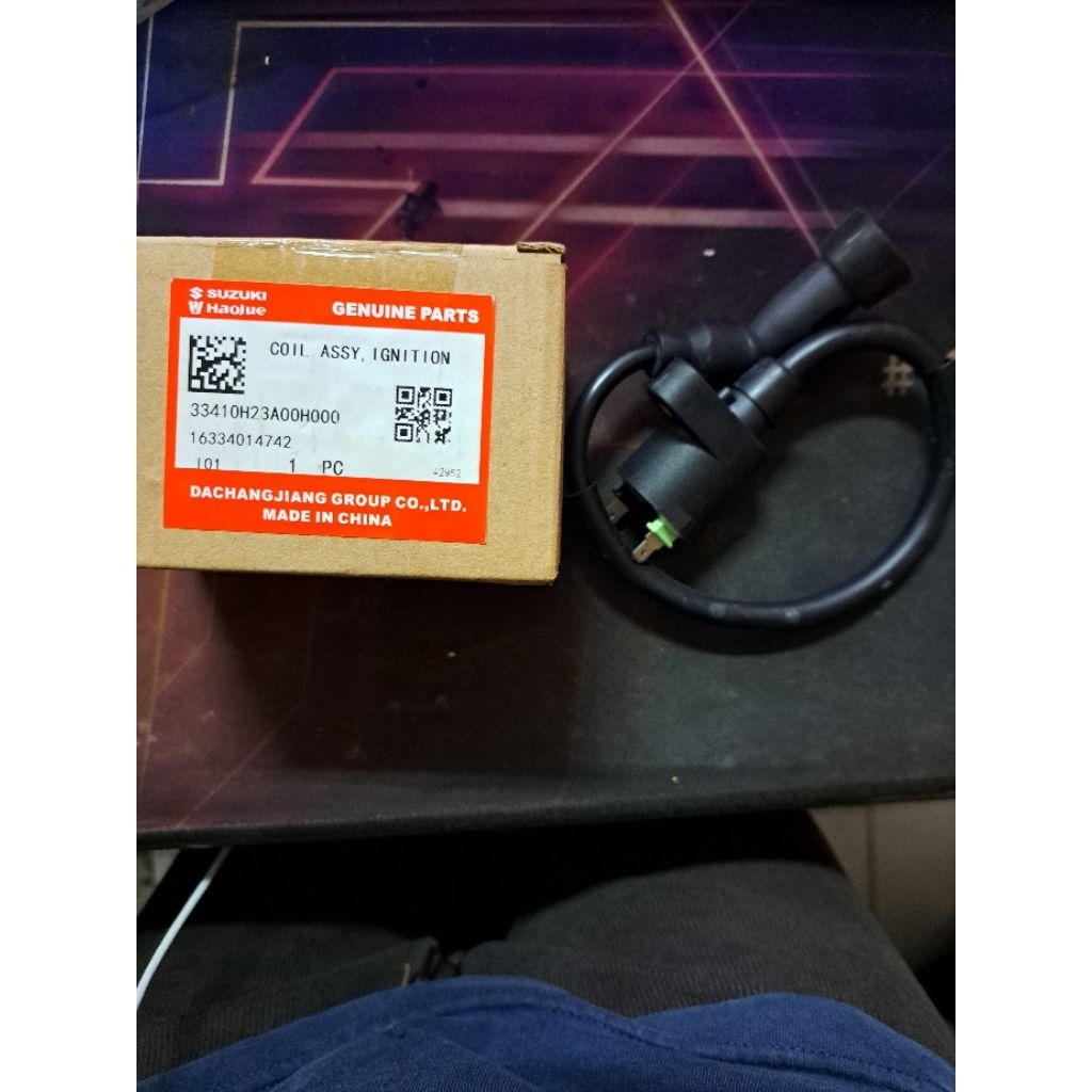 คอยหัวเทียน SUZUKI แท้ สำหรับรถ (GD 110)COIL ASSY , I GNI T I ON รหัส [3341-H23A00-H00]