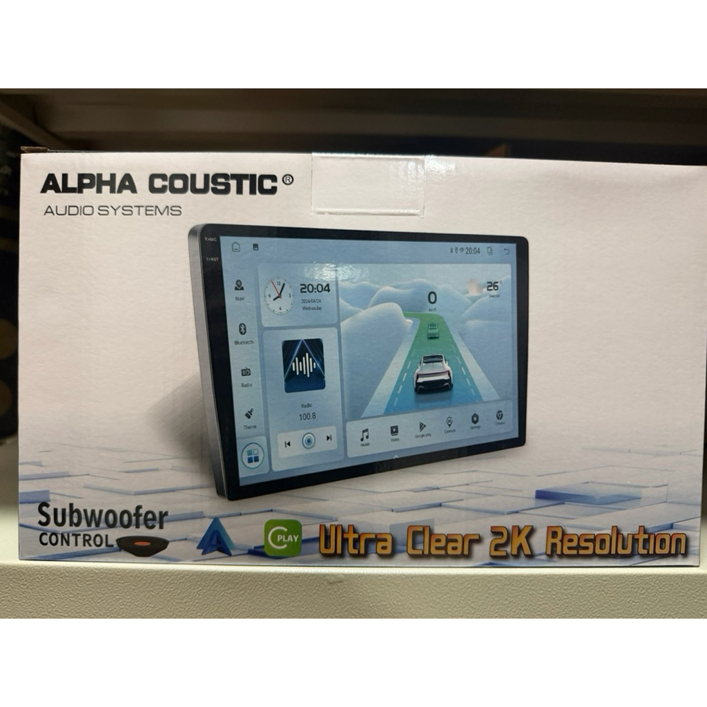 Alpha coustic Android13 Ram4Rom32 CPU8core รุ่น T7ภาพ1.5k