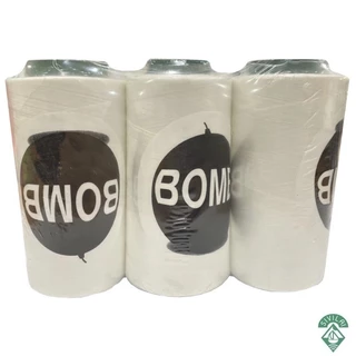 ด้ายเย็บผ้าเบอร์ 40/2 ราคาถูก สีขาวออฟไวท์/สีดำ( 6หลอด ) ตรา BOMB พร้อมส่งจากบริษัทโดยตรง
