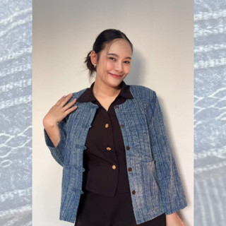 เสื้อคลุมฟรีไซซ์ผ้าฝ้ายสโตนวอช