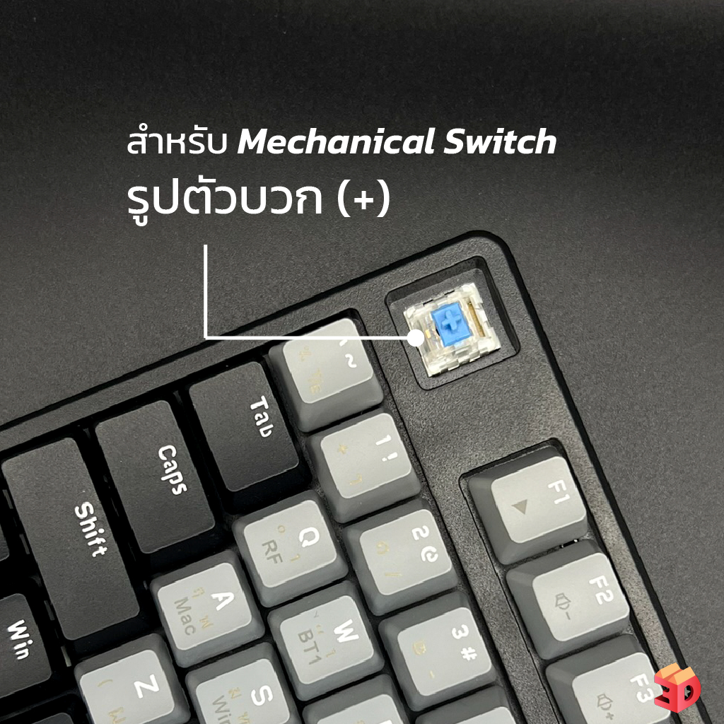 คีย์แคปนางกวัก เรียกทรัพย์ รับเงิน รับทอง | สีทอง สีเงิน เสริมดวงค้าขาย Lucky Keycap