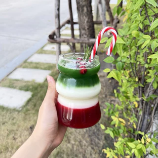 แก้วคาเฟ่ แก้วมัจฉะ แก้วกาแฟ แก้วติดแกรม สไตล์ใหม่ มินิมอล ใส่ร้อนและเย็นได้ พร้อมส่ง