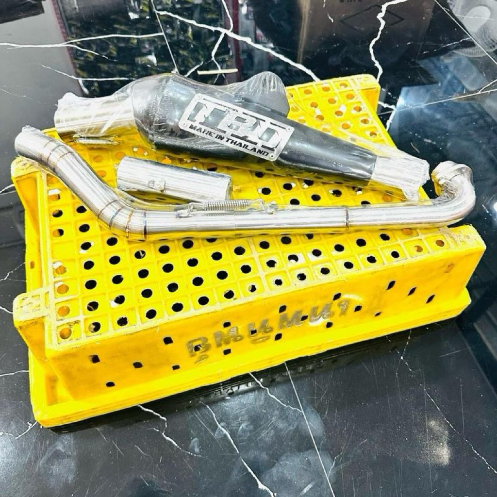 ท่อเชง ท่อแข่ง TBD 53 W110i,ดรีม110i แข่ง 201m 402m 1,000m ใช้ใบเดียวกัน แถมฟรีจุกต่อท้ายยาว