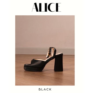 ALICE รองเท้าส้นสูงซาตินแกลมๆ ส้นสูง3.5นิ้ว สูงแต่ใส่สบายมีอยู่จริง 💕