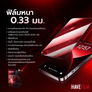 ฟิล์มกระจกกันมอง iPhone13 - 17 Pro แบบเต็มจอ Tempered Glass 2.5D – iHAVEFiLM ฟิล์มพี่เปา