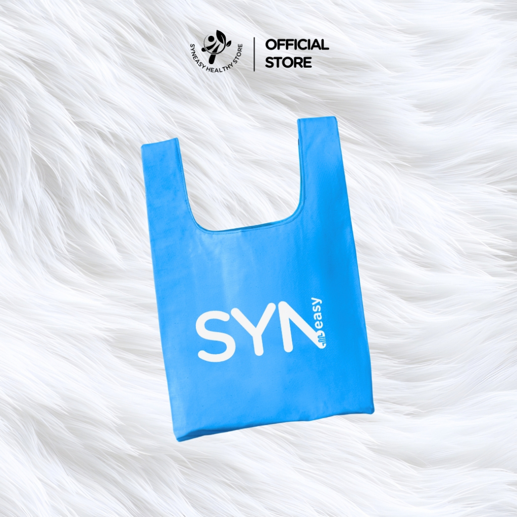 [ สินค้าแถมฟรี งดจำหน่าย ] ถุงผ้า ถุงผ้าพับเก็บได้ SynEasy