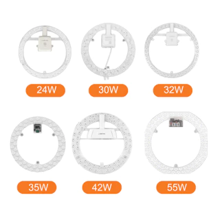 Lamptan 24w 30w 32w 35w 42w 55w หลอดซาลาเปา LED LENS MODULE ใช้แทนหลอดนีออนกลมรุ่นเก่าได้ทันที