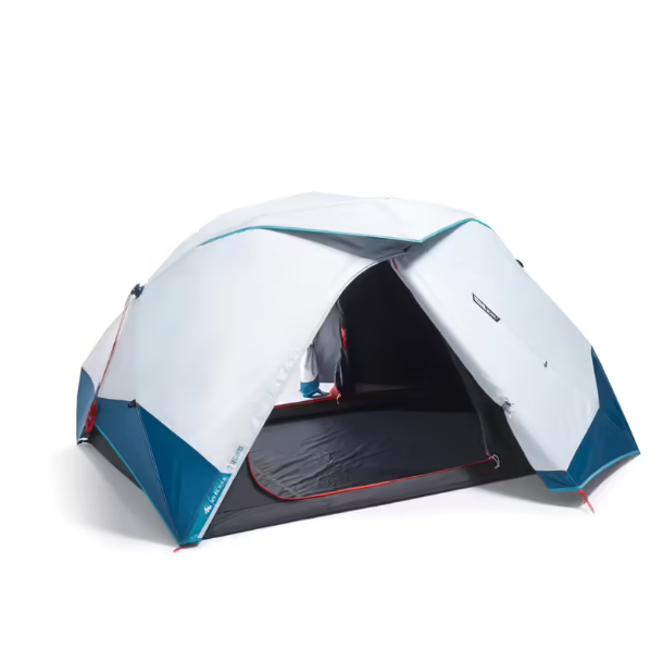 เต็นท์สำหรับ 2 คนรุ่น 2 ตั้งแคมป์ SECONDS EASY ผ้า FRESH & BLACK