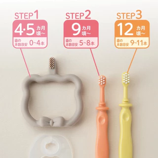 Richell (ริเชลล์) T.L.I Silicone Toothbrush แปรงสีฟันเด็กรุ่นใหม่