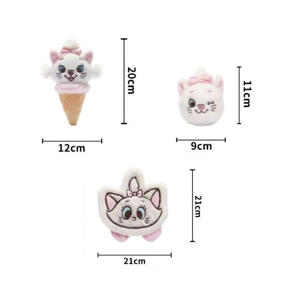 Petsville ตุ๊กตาสุนัข Marie ลายแมวมารี ลิขสิทธิ์แท้ - รูปที่ 4