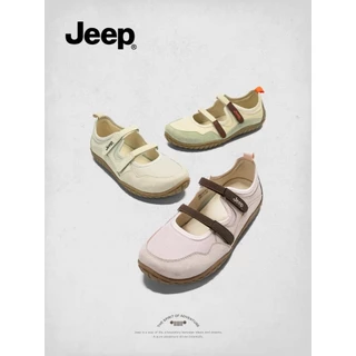 🇹🇭พร้องส่ง🇹🇭 รองเท้าJEEP ผู้หญิง Mary Jane รุ่นใหม่ สวมใส่สบาย ระบายอากาศดี