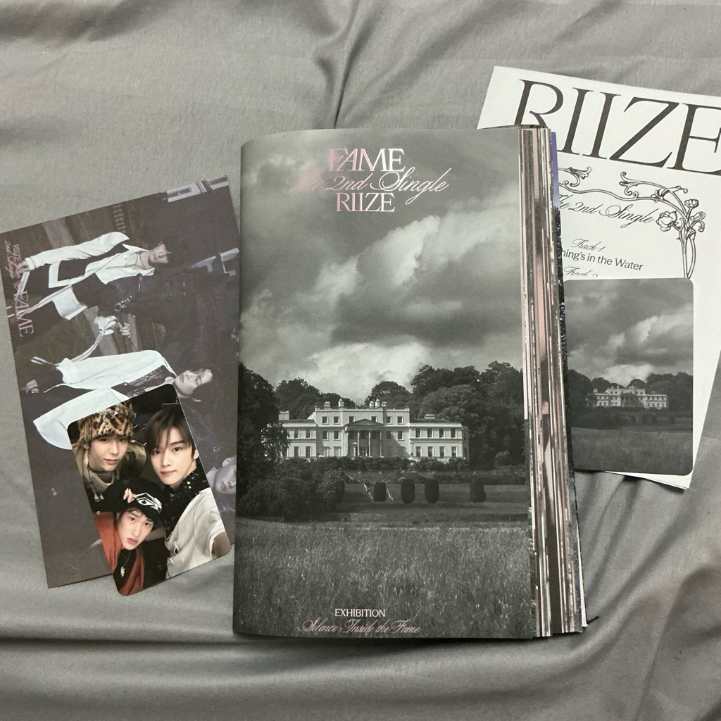 Album RIIZE FAME แกะแล้ว ได้ของตามรูป
