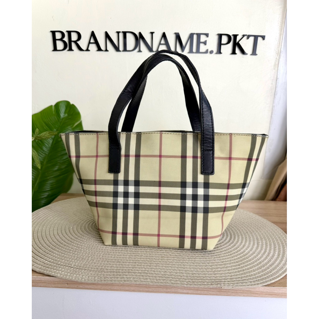 Burberry mini tote bagแท้💯