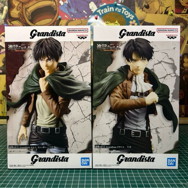 [พร้อมส่ง][Lot.JP 🇯🇵] ATTACK ON TITAN - ATTACK ON TITAN GRANDISTA FIGURE Seriers