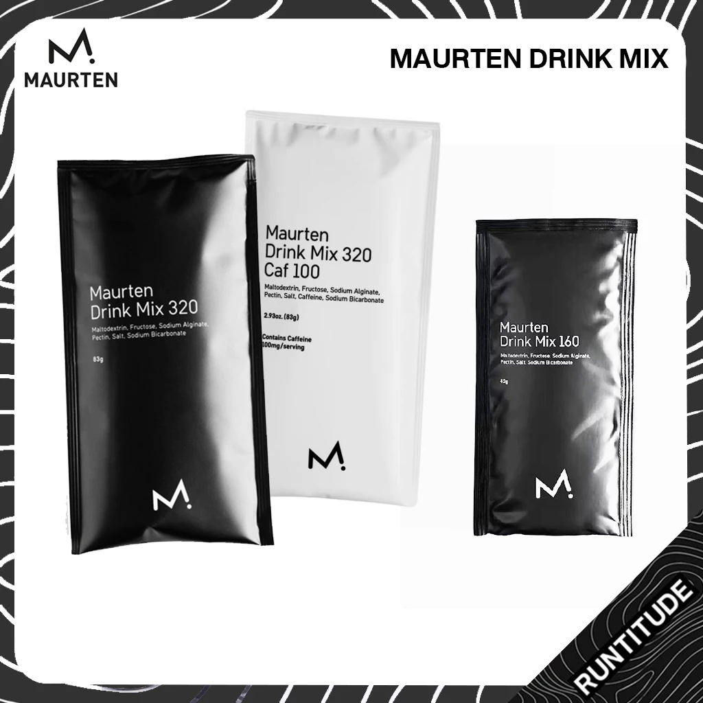 MAURTEN Hydrogel Drink Mix 160/320 ผงชงดื่มให้พลังงาน+เกลือแร่ สำหรับนักกีฬาโดยเฉพาะ