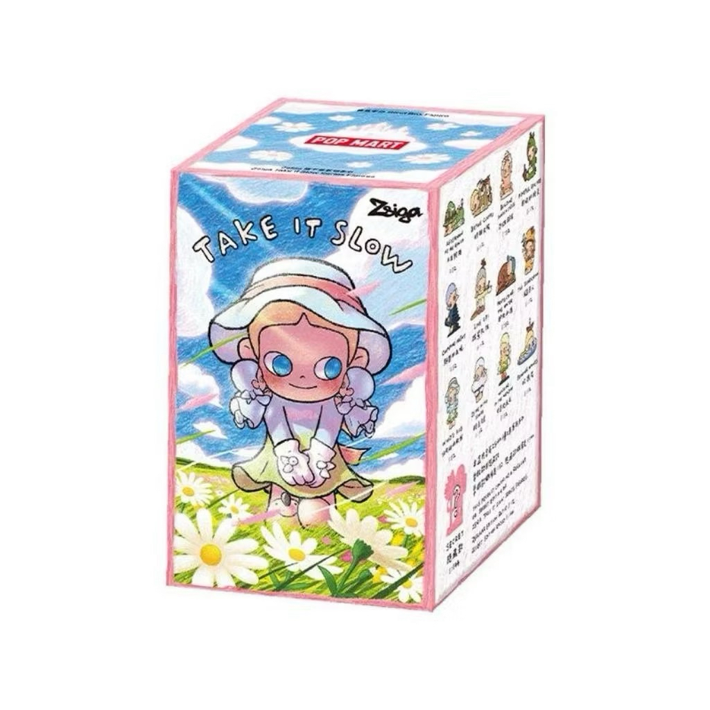 พร้อมส่งในไทย {แบบจุ่ม ลุ้นซีเคร็ท} POP MART Zsiga Take It Slow Series Figures Blind Box ของแท้