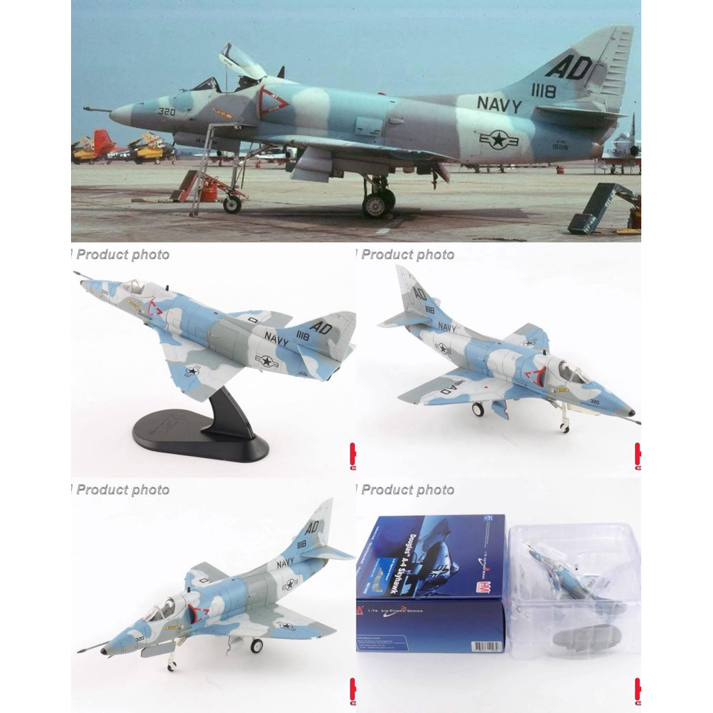 【Pre-Order】 HOBBY MASTER – HA1442 ✈️ A-4E “Aggressor Scheme” VA-43 | US Navy 1975
