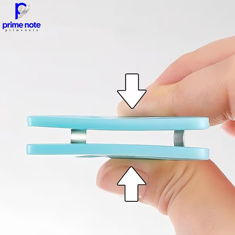 คลิปมุมกระดาษสีสันสดใ  ทรงสามเหลี่ยมน่ารัก สีเยอะมากๆ ที่หนีบมุมกระดาษแบบใหม่ ใช้งานสะดวก กระดาษ เข้ามุม สุ่มสี - รูปที่ 2