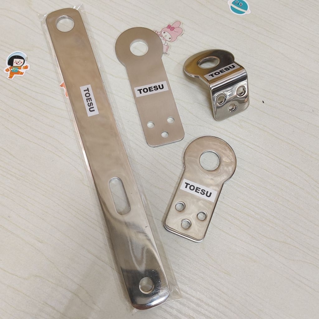 #ขาเจาะแจคเม้ายึดเหล็กเสาวิทยุสื่อสารแบบตรงแบบงอ