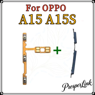 ใหม่ปุ่มปรับระดับเสียงไฟ Flex สําหรับ oppo A15 A15S ON OFF switch Out ปุ่มด้านข้าง Flex Cable