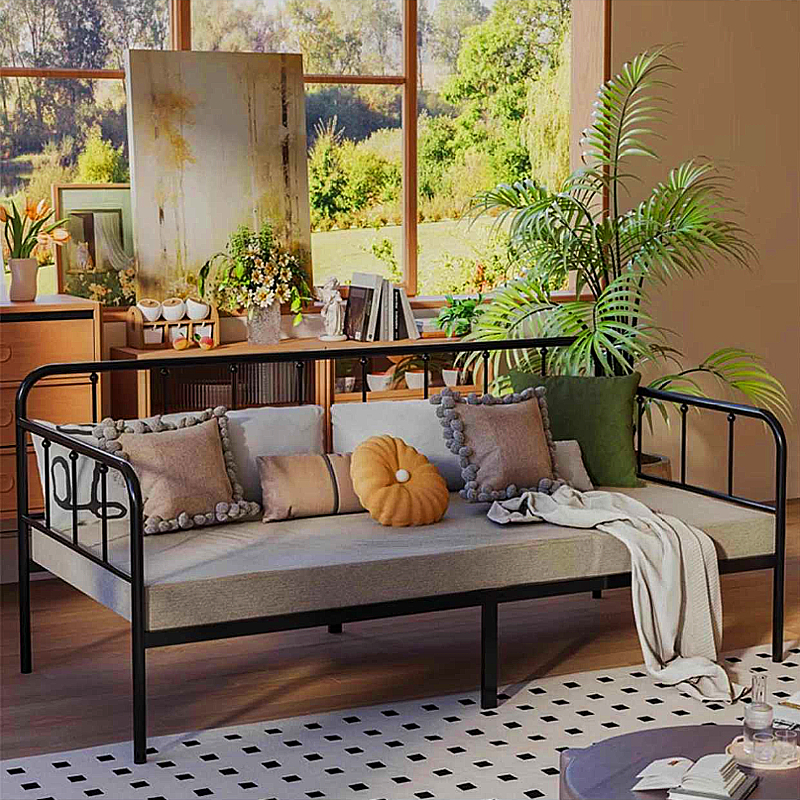 สไตล์มินิมอล โซฟาเบด 100x200 ซม | 2 ใน 1 แปลงเตียง เก็บง่าย | สีพื้นสวยงาม ใส่ทุกห้อง | ดูดีใช้ดี - รูปที่ 2