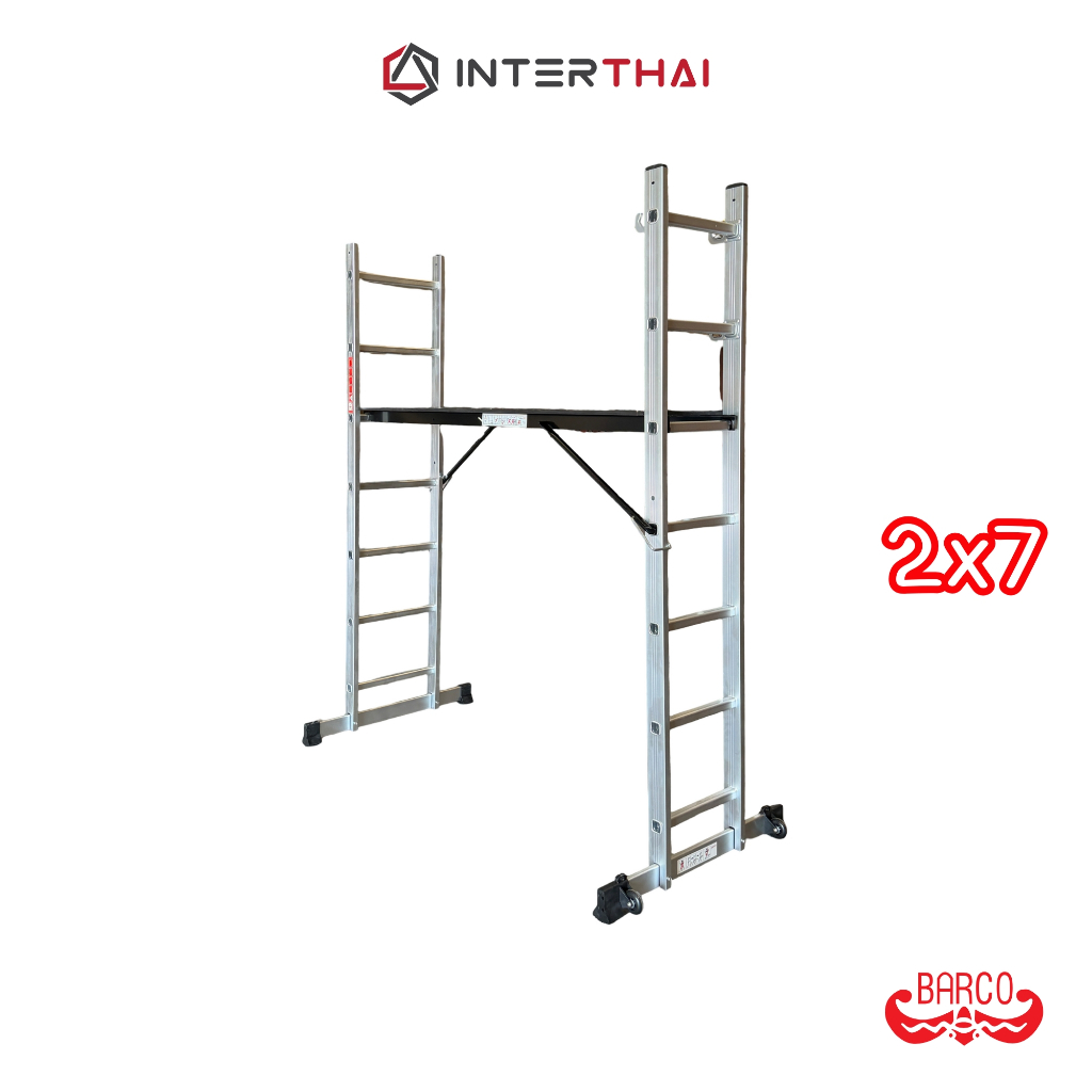 BARCO บันไดนั่งร้าน อเนกประสงค์ 2x7