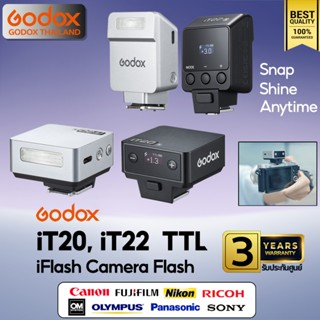 Godox Flash iT20, iT22 -TTL 300mAh -For Ricoh และอื่นๆ ออโต้…