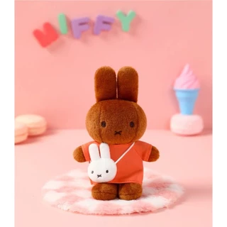 [จุ่ม / พร้อมส่ง❗️] Miffy Plush Keychain Mini Bag Series - พวงกุญแจ แท้💯