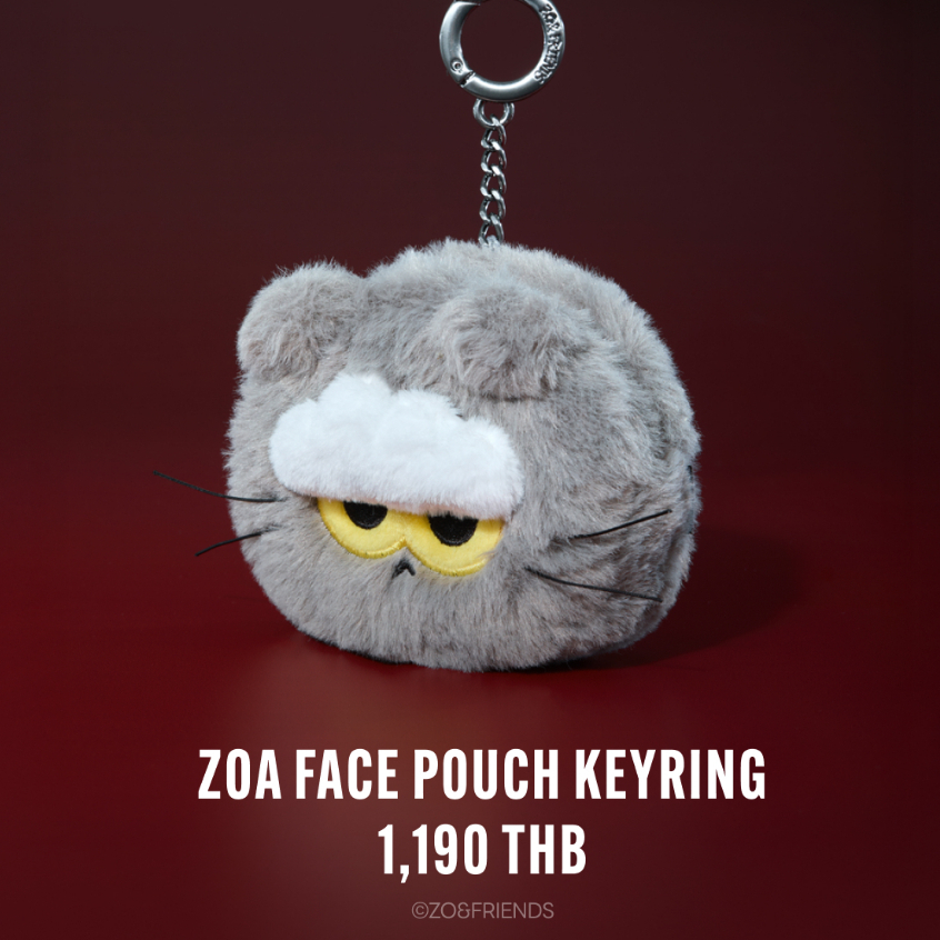 SEOULR | [ZO&FRIENDS] FACE POUCH KEYRING