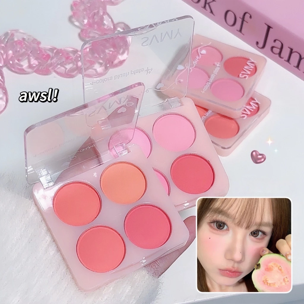 YOTAI บลัชออน 4 สีเนื้อฝุ่น ไล่โทนสวย เม็ดสีชัด ติดทน thumbnail 5