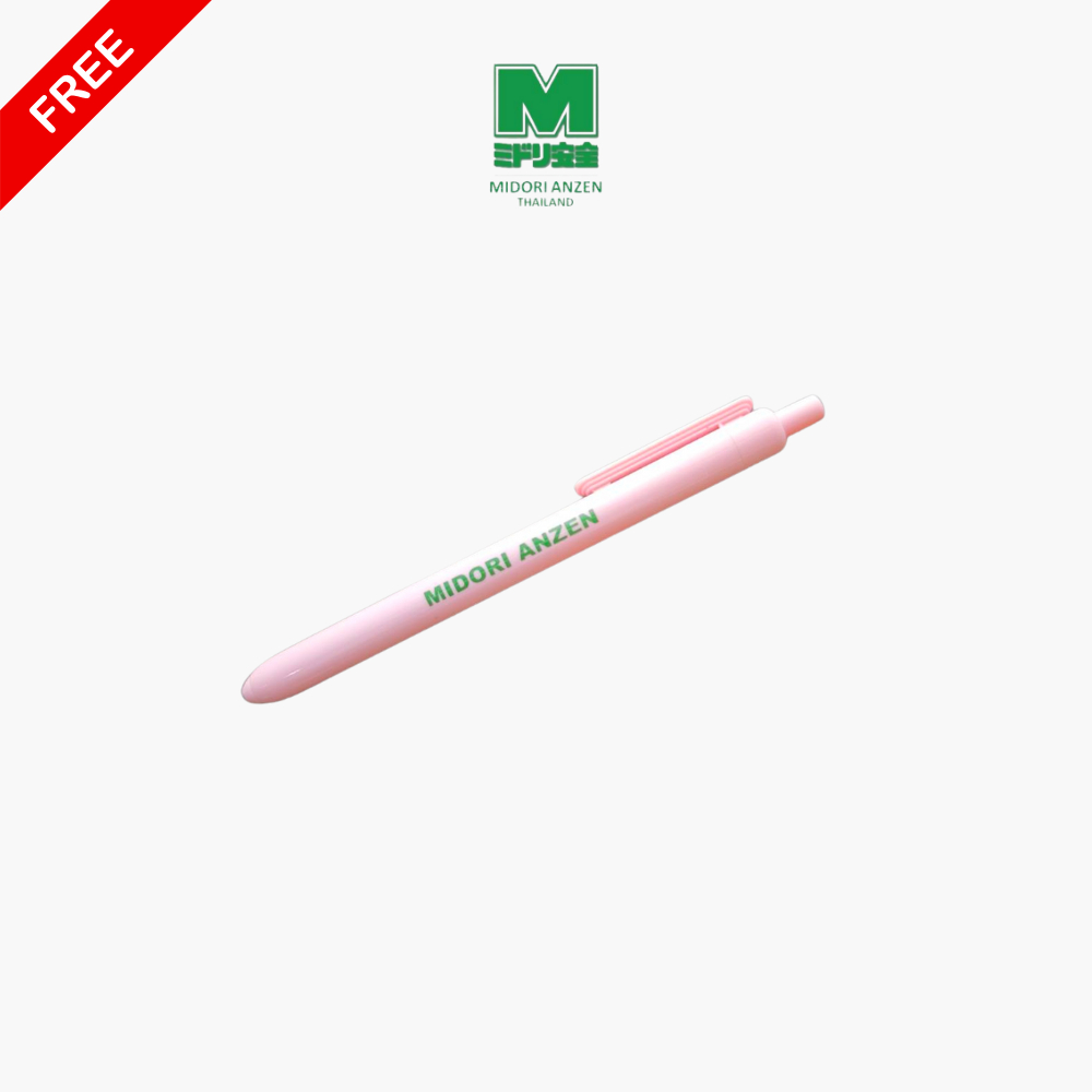MIDORI ANZEN PEN // GIFT (FREE) คละสี