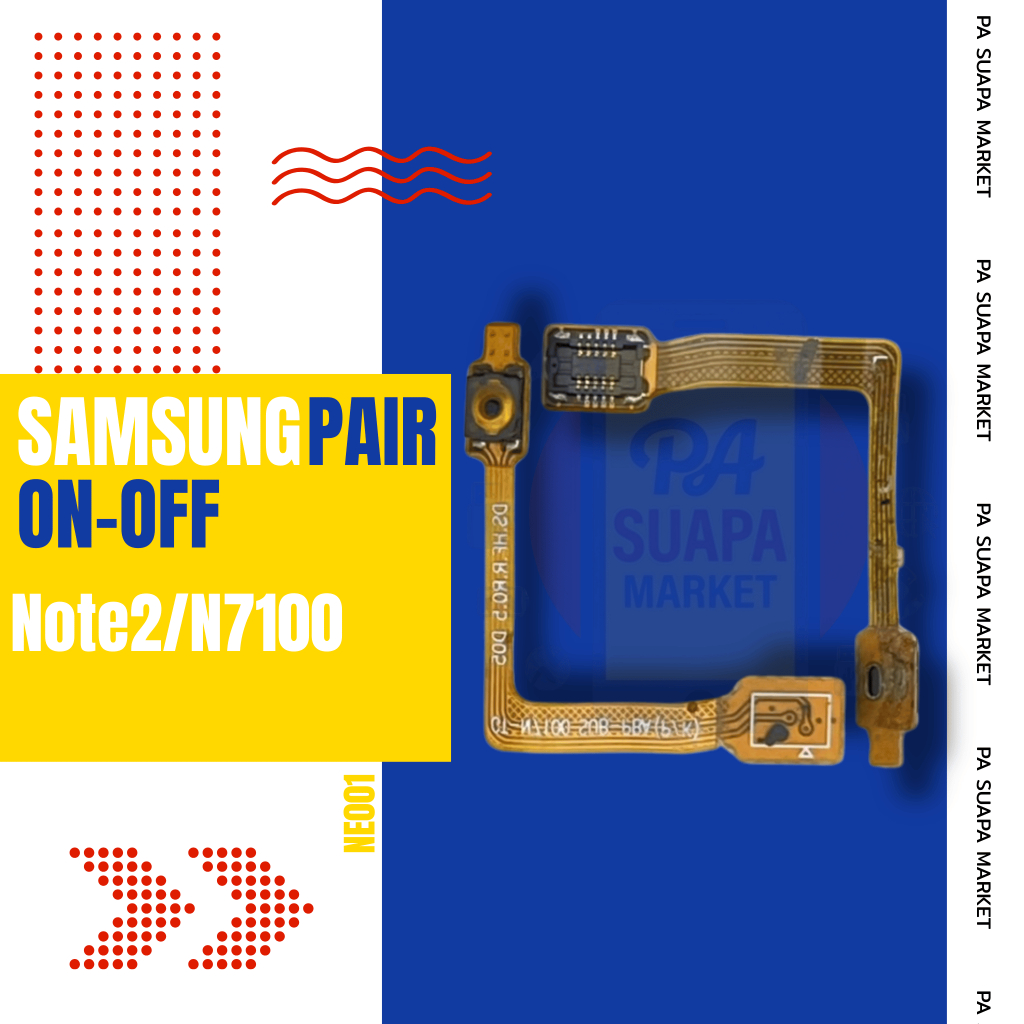 Piar on-off Samsung Note2/N7100
