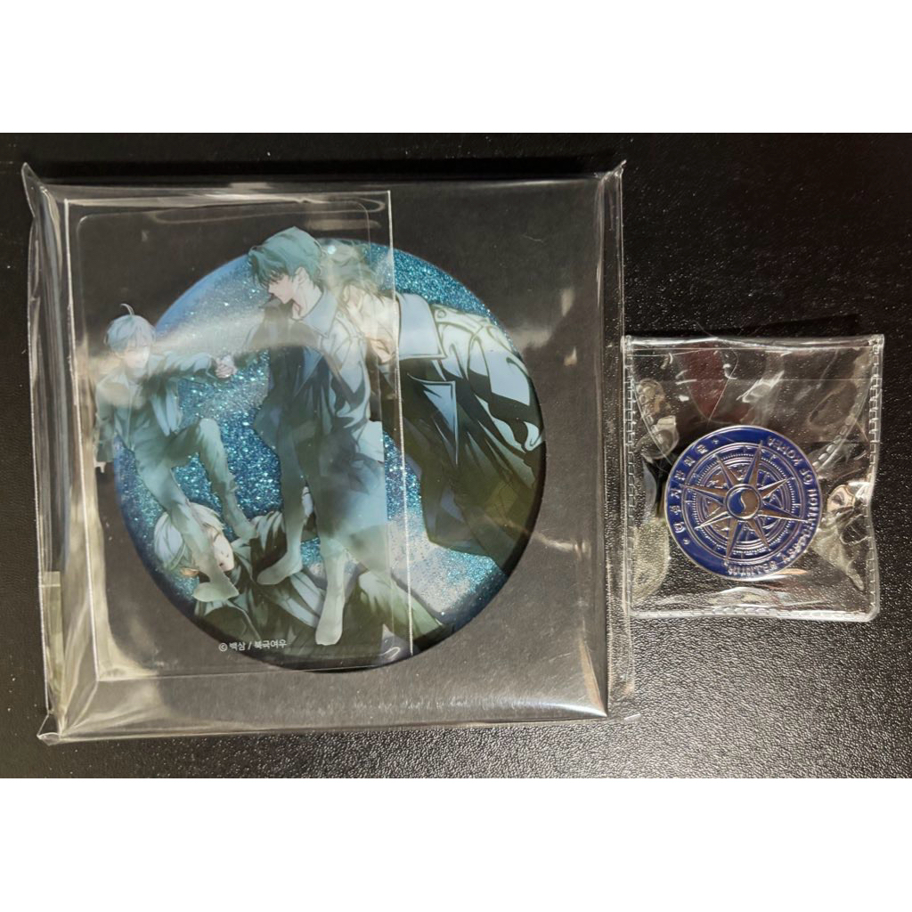 พร้อมส่ง Goods The hunter's gonna lay low (ฮันเตอร์อยากใช้ชีวิตอย่างสงบ) แผ่นรองแก้ว+พิน+การ์ดใส มือ