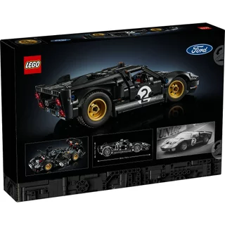 LEGO Technic 42223 1966 Ford GT40 MKII Race Car (793pcs.), Building Blocks, Kids Toy