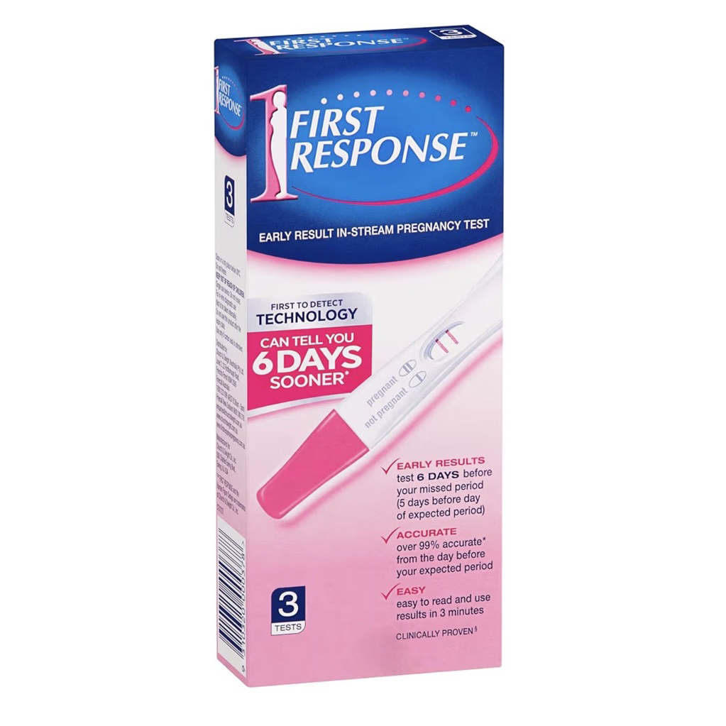 (ส่งด่วน//ส่งทุกวัน) *แบ่งขาย* First Response ที่ตรวจครรภ์ รู้ผลล่วงหน้า รู้ผลไว ก่อนประจำเดือนมา 6วัน