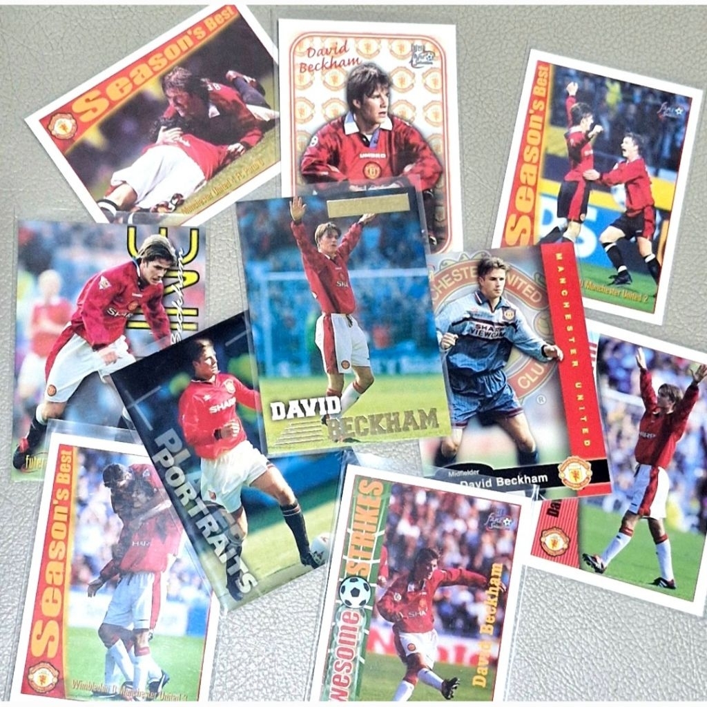 การ์ดฟุตบอล David Beckham