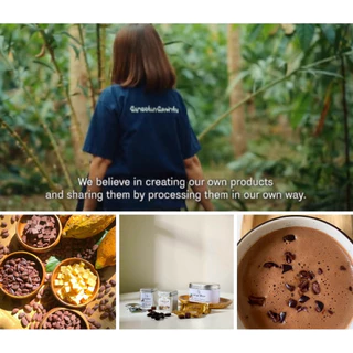 โกโก้แมส 100% Cacao Mass เนื้อช็อคโกแลตแท้ Organic Drinking Chocolate ไม่มีน้ำตาล