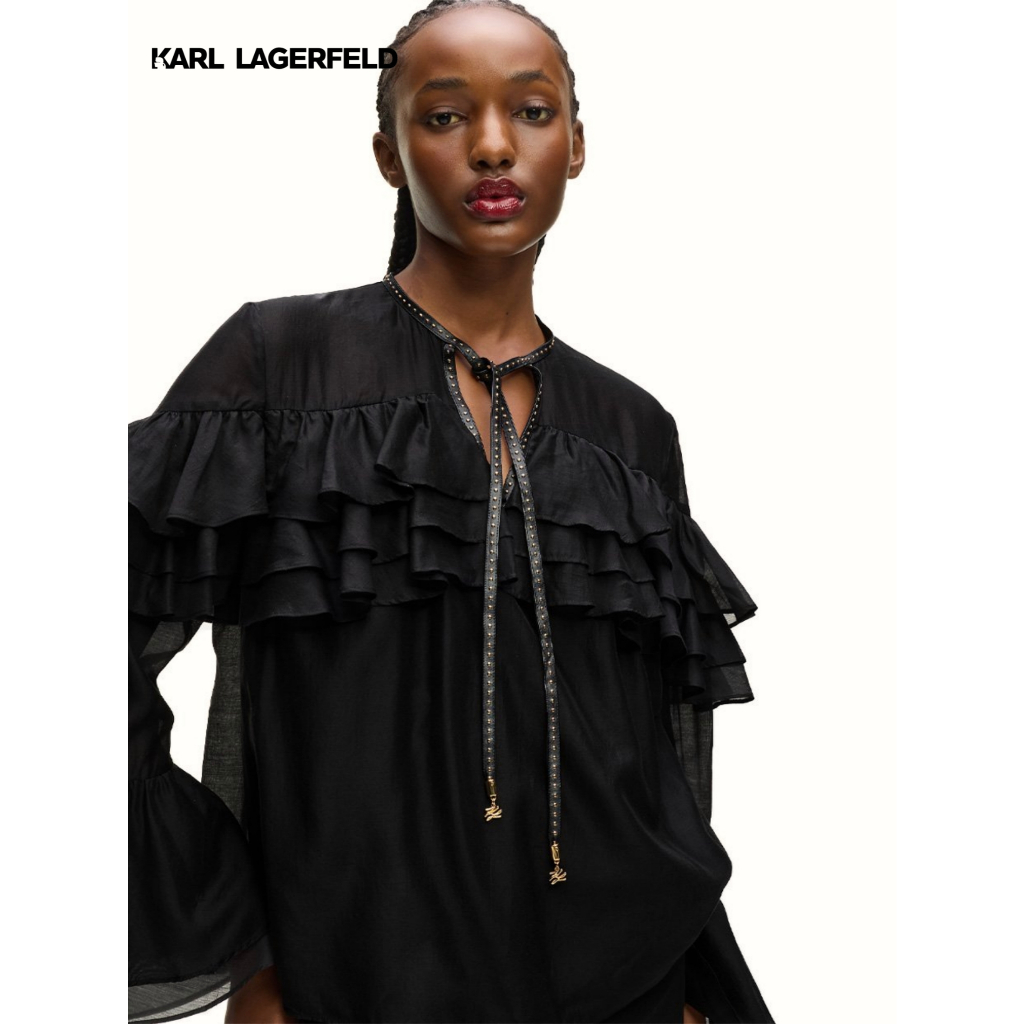 KARL LAGERFELD - FASHION BOHEME BLOUSE B1W11011