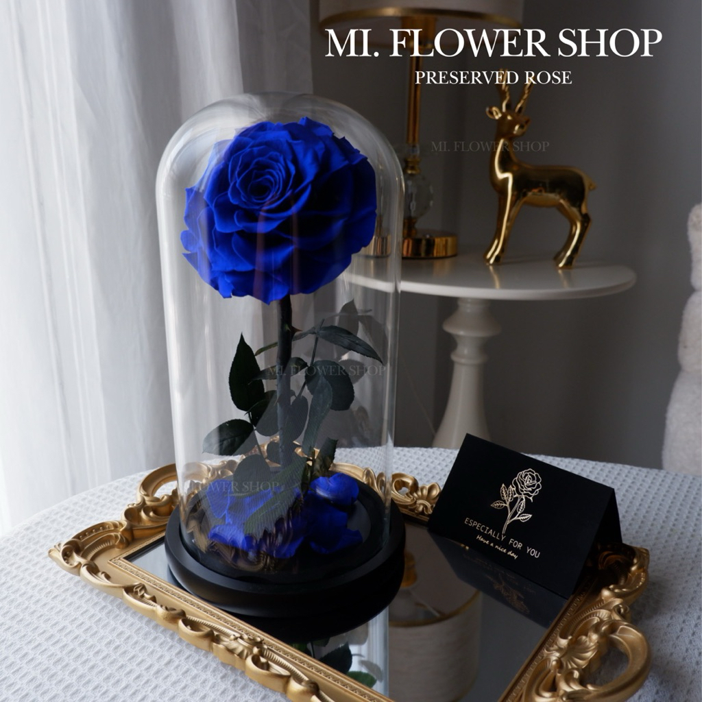 กุหลาบอมตะในโหลแก้ว 🌹 ไซส์ XL หลากสี ไอเดียของขวัญ วันวาเลนไทน์ - รูปที่ 6