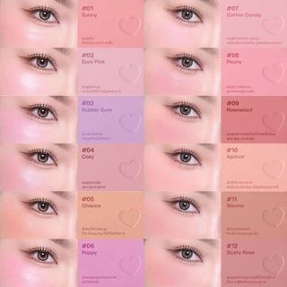 Odbo iconic powder blush OD1325 โอดีบีโอ ไอโคนิค พาวเดอร์ บลัช