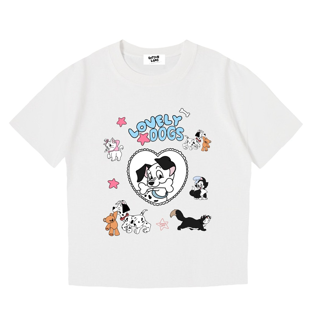 เสื้อครอปอก 32“-38” QL ดัมเมเชี่ยนหัวใจ