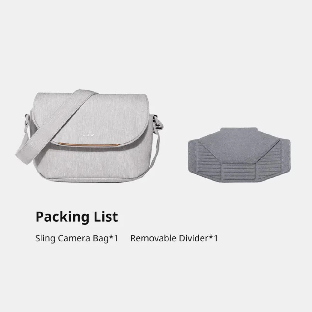 Ulanzi กระเป๋าสะพายข้าง F01/F02 Sling Bag ความจุ 4L กระเป๋าผู้หญิง สำหรับใส่กล้อง มือถือ พกพาเดินทาง thumbnail 9