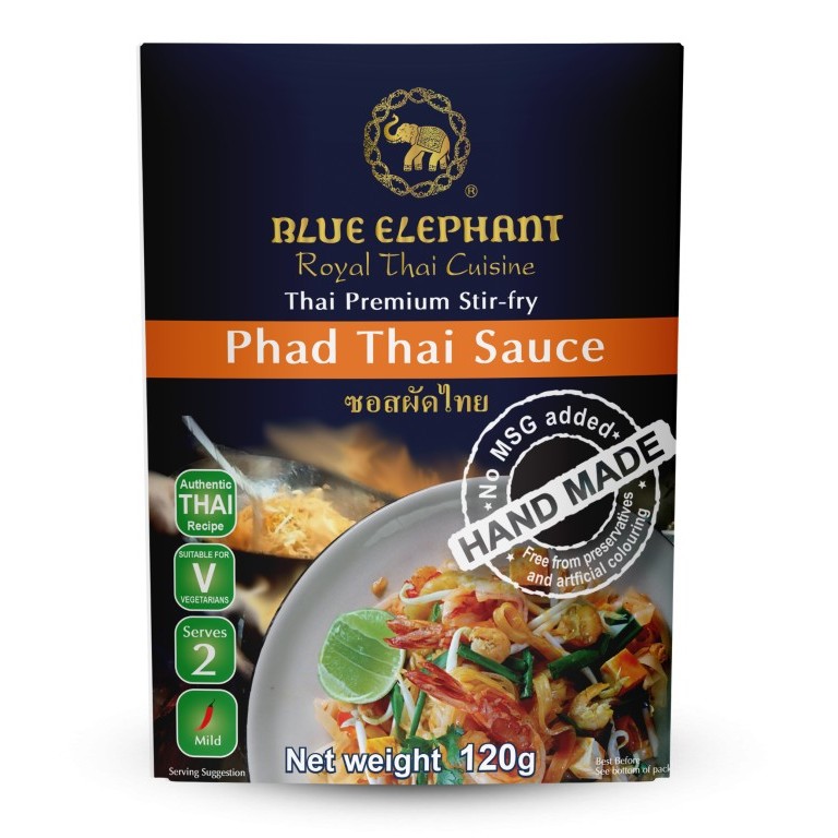 Phad Thai Sauce in single use bag 120g 6 Pcs / carton
