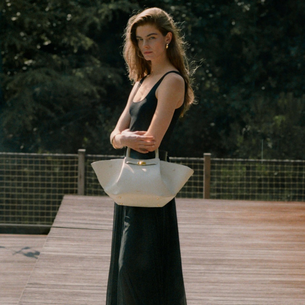 「ของแท้ 100 %」DEMELLIER LONDON The Midi New York Bag - รูปที่ 3