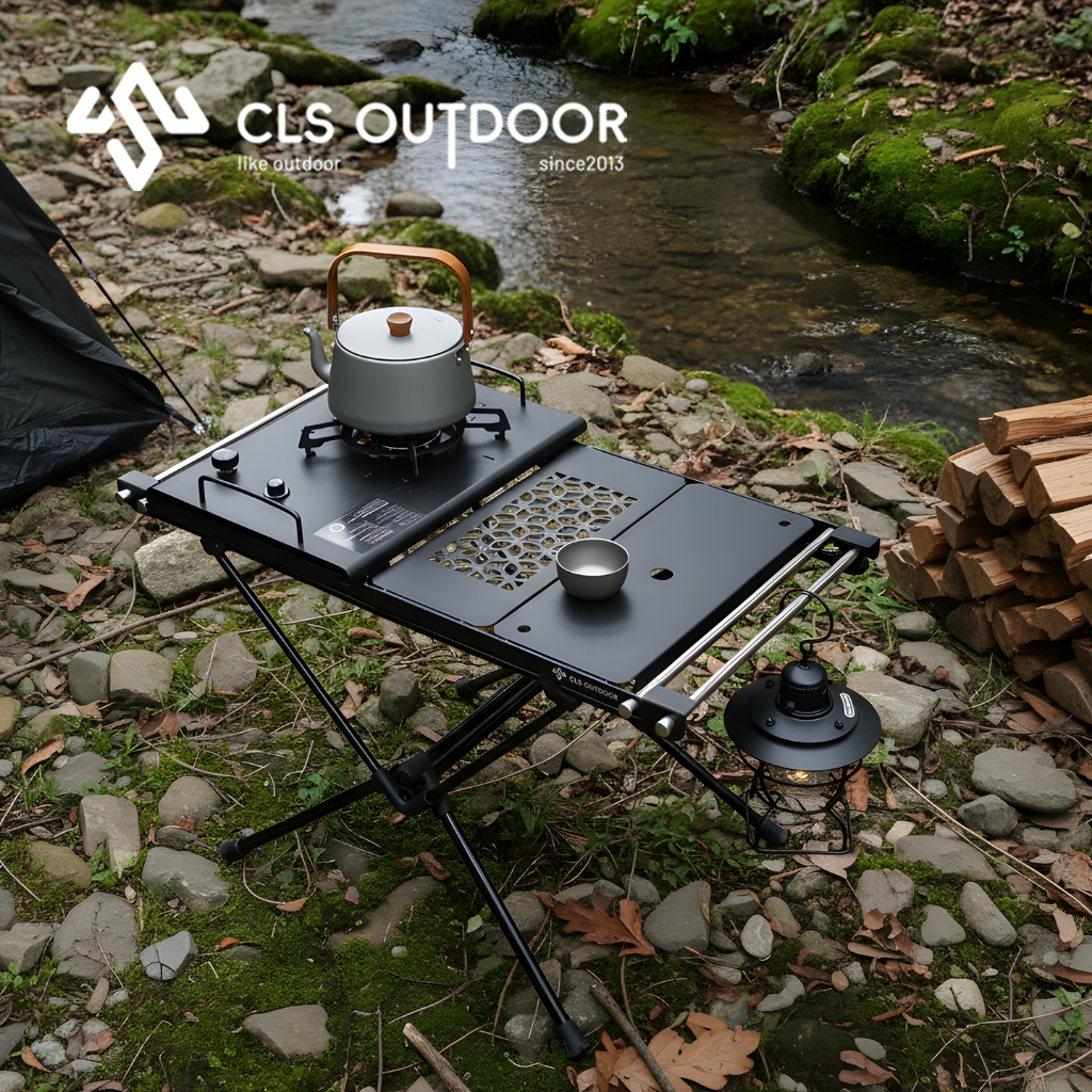 CLS Tagtical Table โต๊ะถอดประกอบ อลูมิเนียมอย่างดี แถมแผ่นเสริมในชุด+กระเป๋า